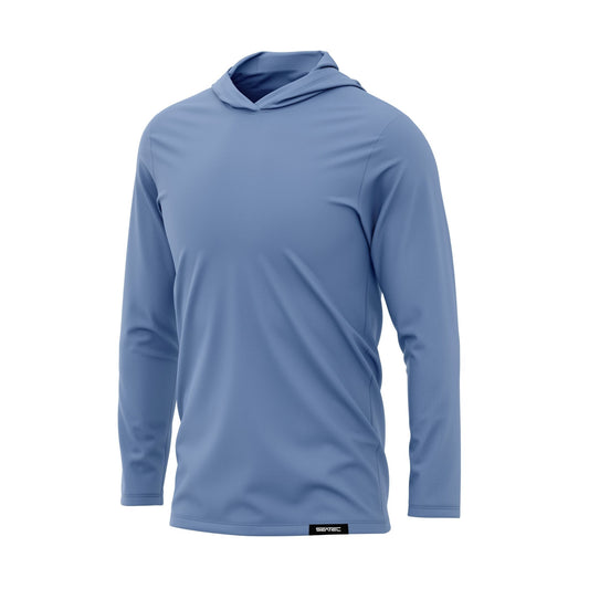 Seatec Outfitters | MEN'S ACTIVE | SKY BLUE | LS HOODED - Angler's Pro Tackle & Outdoors