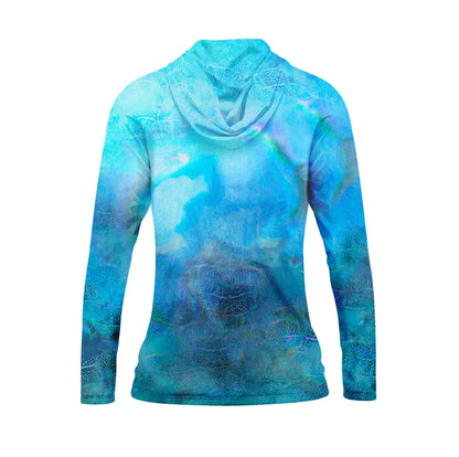 Seatec Outfitters WOMEN'S SPORT TEC | BLUE CRAB | HOODED