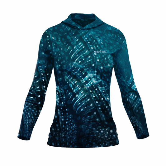 Seatec Outfitters WOMEN'S SPORT TEC | WHALE SHARK | HOODED