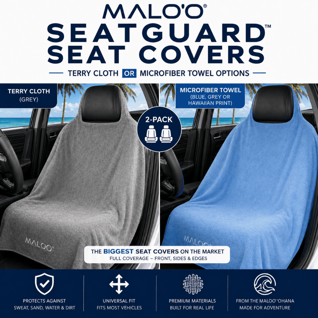 Malo'o SeatGuard Terry Cloth Car Seat Cover (pair)
