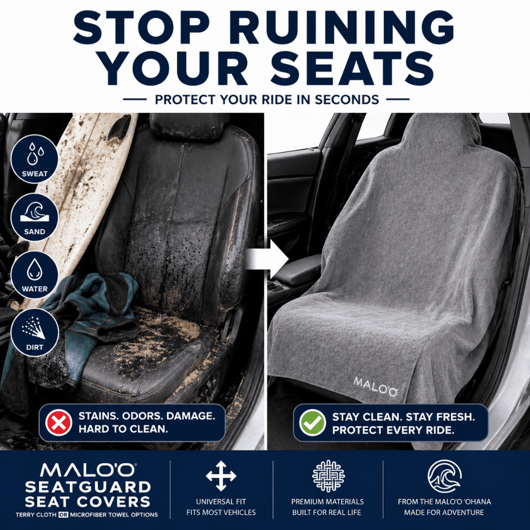 Malo'o SeatGuard Terry Cloth Car Seat Cover (pair)