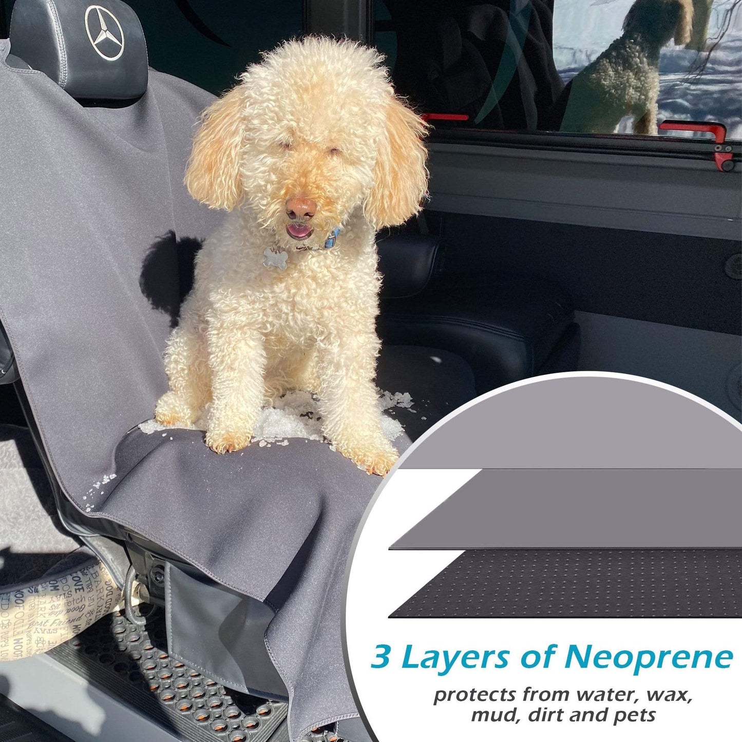 Malo'o SeatGuard Waterproof Car Seat Cover (Pair)