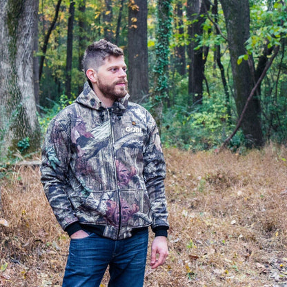 Gobi Heat Shadow Men's Heated Hunting Hoodie - Camo