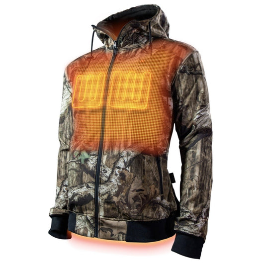 Gobi Heat Shadow Men's Heated Hunting Hoodie - Camo
