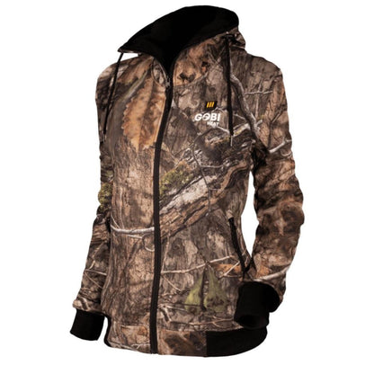 Gobi Heat Shadow Women's Heated Hunting Hoodie - Camo