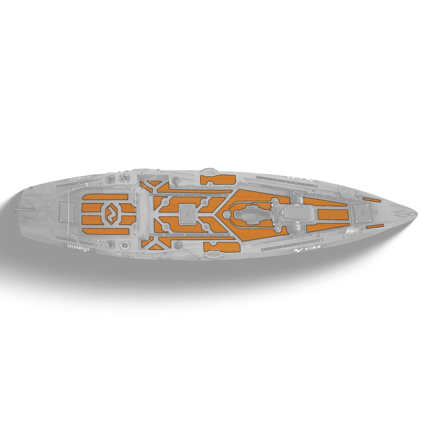 Vibe Kayaks Shearwater 125 Premium Deck Padding