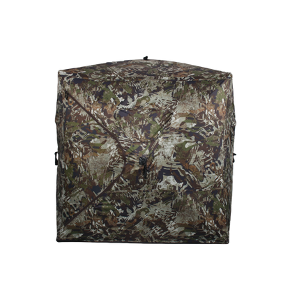 ShedOFF Waterproof 4 SIdes 270 Degree See Through Hunting Blind 2 - 3 Person Forest Camo - Angler's Pro Tackle & Outdoors