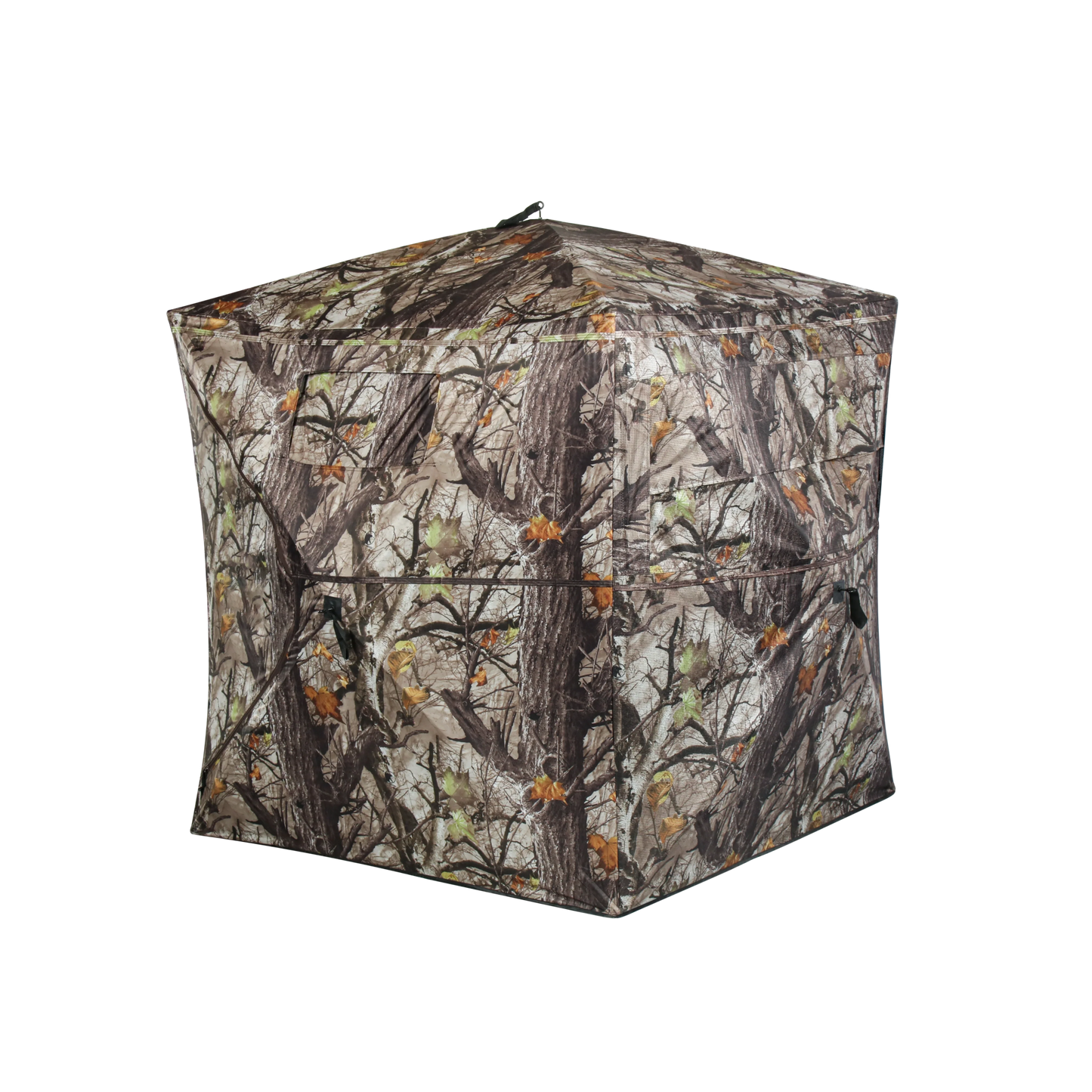 ShedOFF Waterproof 4 SIdes 270 Degree See Through Hunting Blind 2 - 3 Person Tree Camo - Angler's Pro Tackle & Outdoors