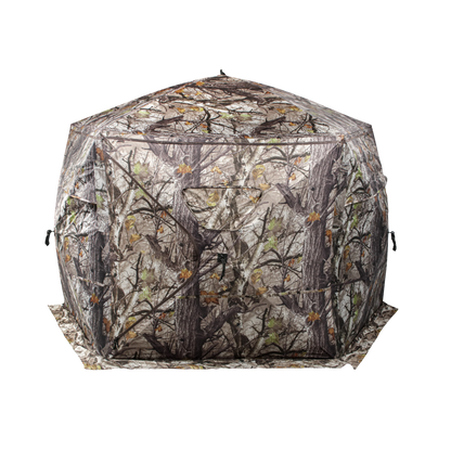 ShedOFF Waterproof 5 Sides 288 Degree See Through Hunting Blind 2 - 4 Person Tree Camo - Angler's Pro Tackle & Outdoors