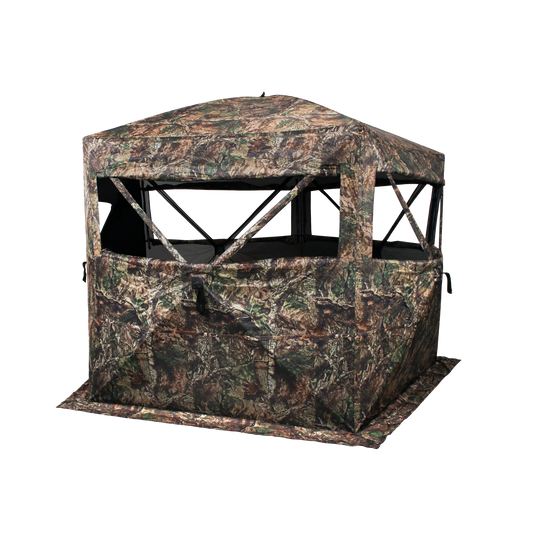 ShedOFF Waterproof 5 Sides 288 Degree See Through Hunting Blind 2 - 4 Person Veil Camo - Angler's Pro Tackle & Outdoors