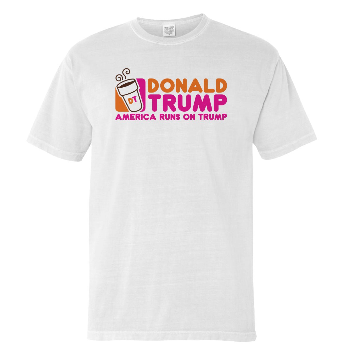 Shield Republic America Runs On Trump Logo (Front) - Angler's Pro Tackle & Outdoors