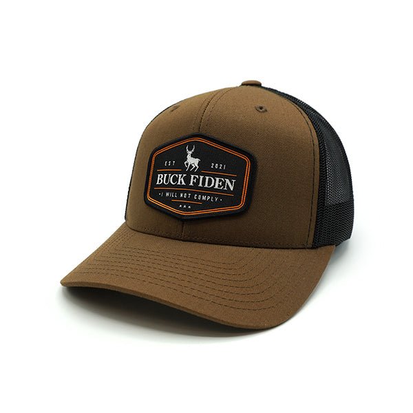 Shield Republic Buck Fiden Woven Patch Hat - Angler's Pro Tackle & Outdoors