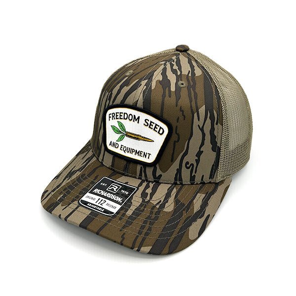 Shield Republic Freedom Seed and Equipment Woven Patch Hat - Angler's Pro Tackle & Outdoors