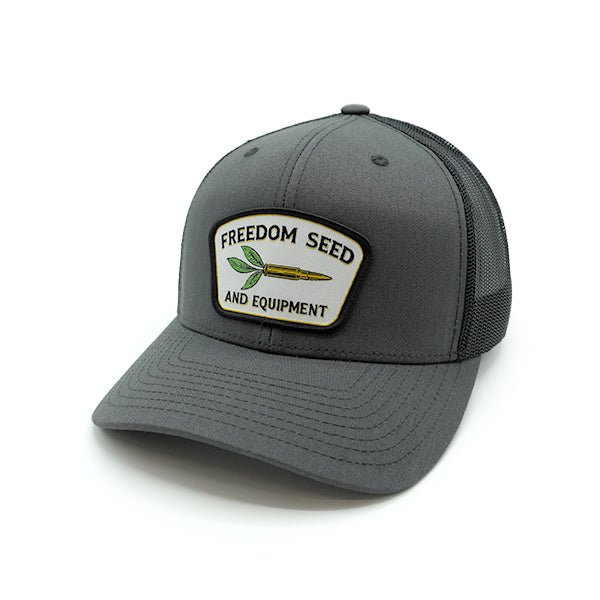 Shield Republic Freedom Seed and Equipment Woven Patch Hat - Angler's Pro Tackle & Outdoors