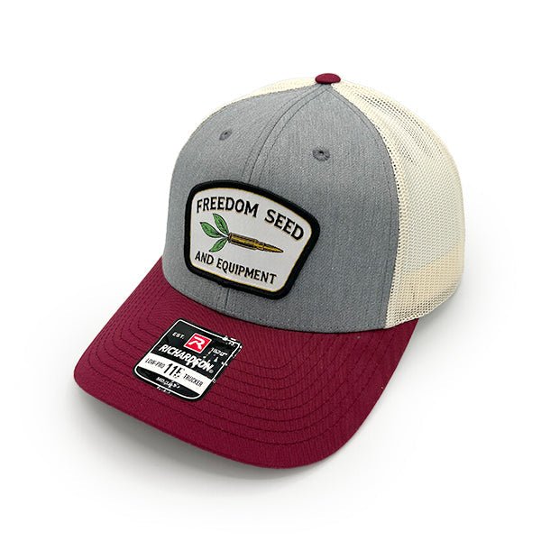 Shield Republic Freedom Seed and Equipment Woven Patch Hat - Angler's Pro Tackle & Outdoors