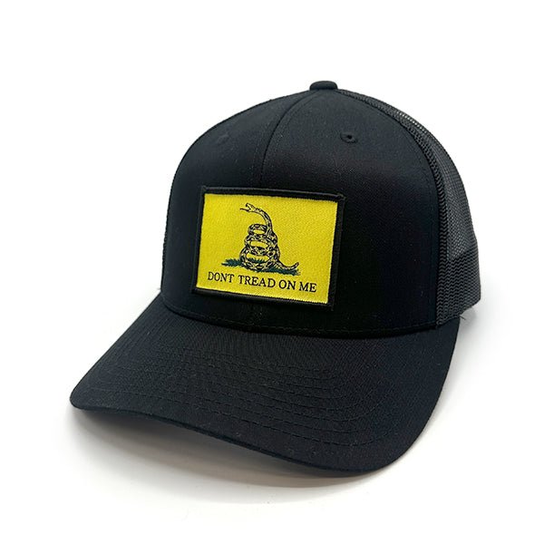 Shield Republic Gadsden Flag Woven Patch Hat - Angler's Pro Tackle & Outdoors