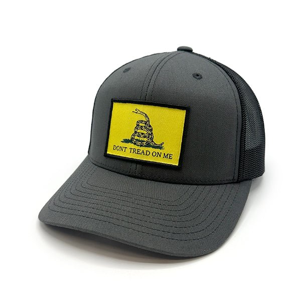 Shield Republic Gadsden Flag Woven Patch Hat - Angler's Pro Tackle & Outdoors