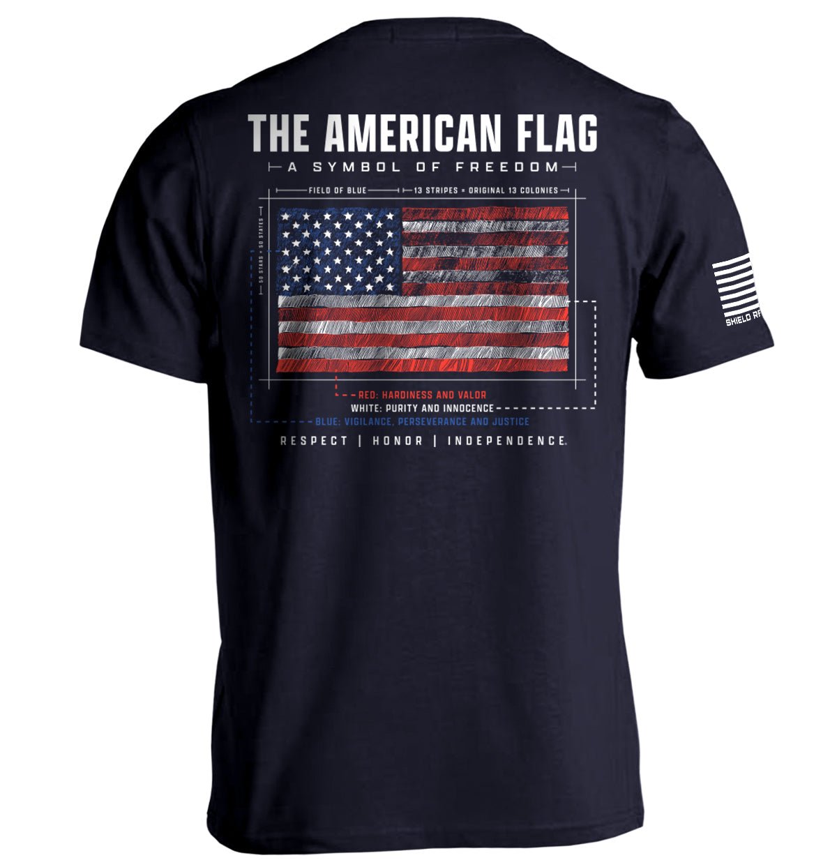 Shield Republic The American Flag - A Symbol of Freedom - Angler's Pro Tackle & Outdoors