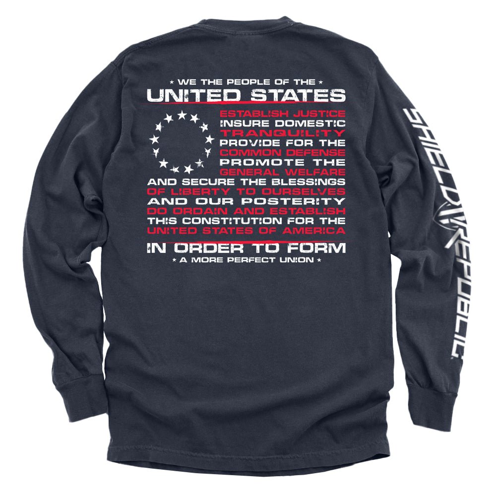 Shield Republic We the People of the United States of America In Order to Form a More Perfect Union - Angler's Pro Tackle & Outdoors