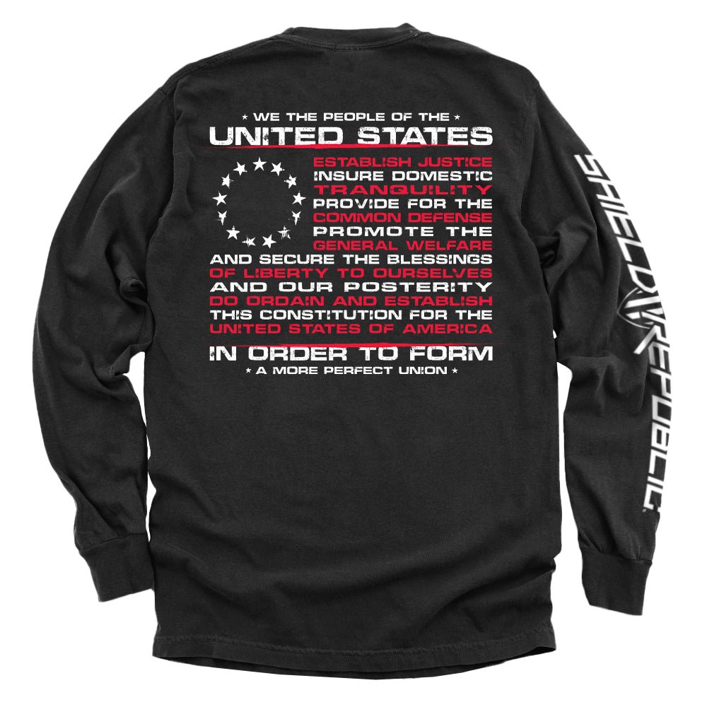 Shield Republic We the People of the United States of America In Order to Form a More Perfect Union - Angler's Pro Tackle & Outdoors