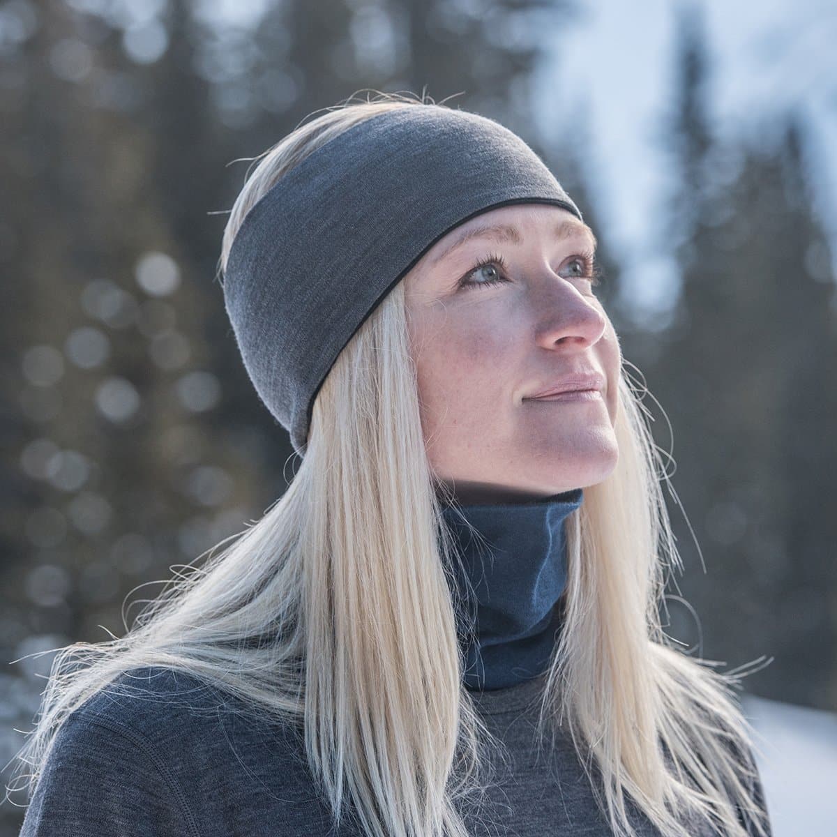 Minus33 Midweight - Reversible Headband 100% Merino Wool