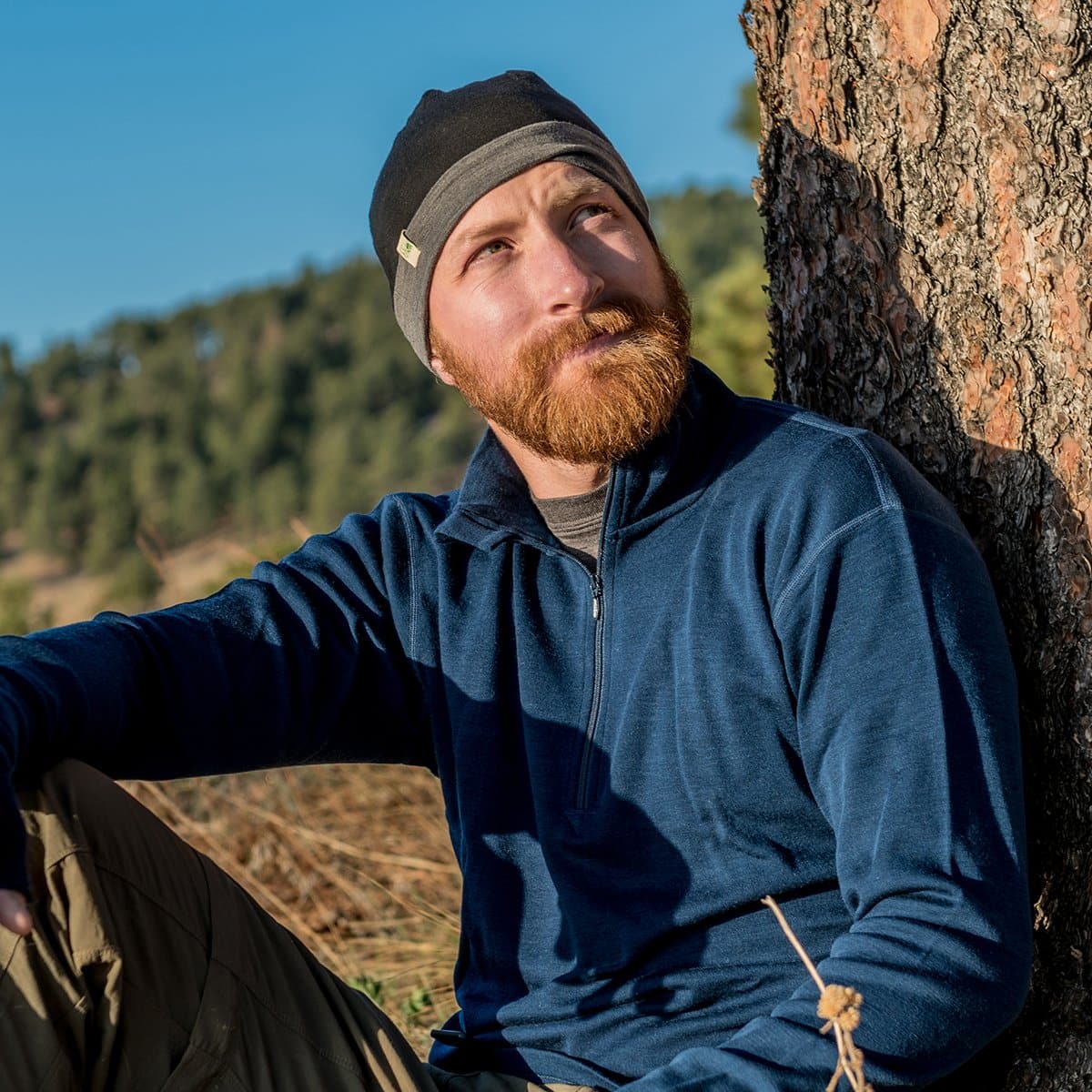 Minus33 Midweight - Isolation Men's 1/4 Zip 100% Merino Wool