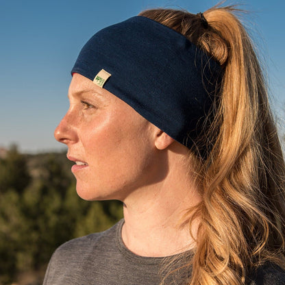 Minus33 Midweight - Reversible Headband 100% Merino Wool
