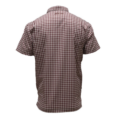 Xotic - Short Sleeve Patterned Lifestyle Button Down w/ REPEL-X