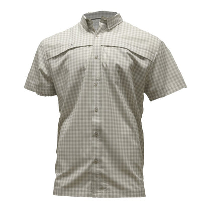 Xotic - Short Sleeve Patterned Lifestyle Button Down w/ REPEL-X