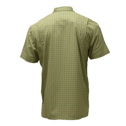 Xotic - Short Sleeve Patterned Lifestyle Button Down w/ REPEL-X