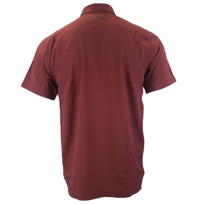 Xotic - Short Sleeve Solid Lifestyle Button Down w/ REPEL-X