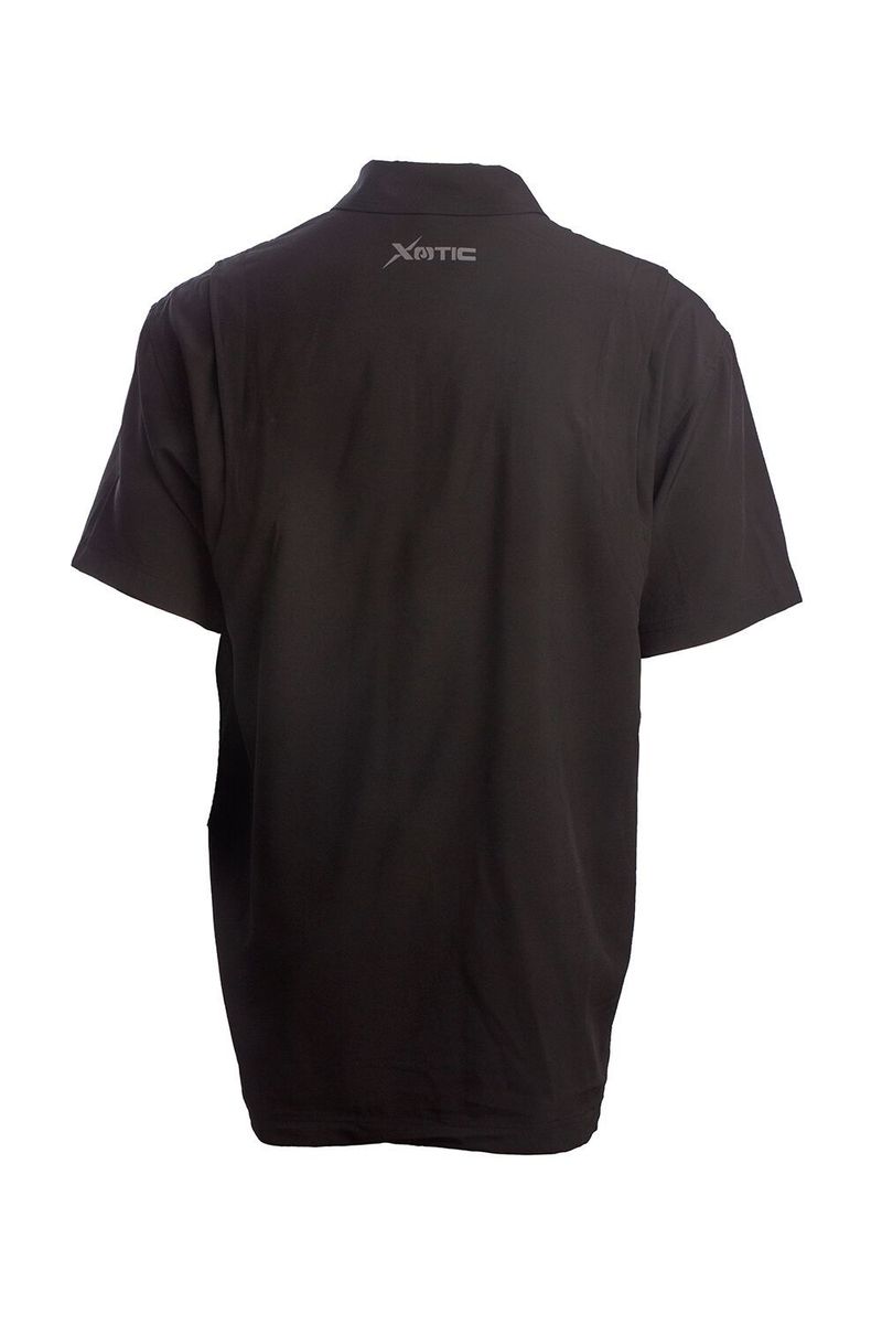 Xotic - Short Sleeve Solid Lifestyle Button Down w/ REPEL-X