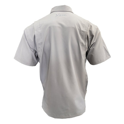 Xotic - Short Sleeve Solid Lifestyle Button Down w/ REPEL-X
