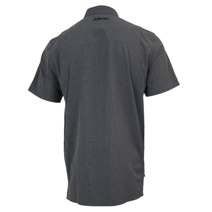 Xotic - Short Sleeve Solid Lifestyle Button Down w/ REPEL-X
