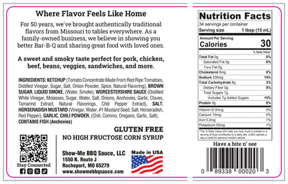 Show-Me® Classic Bar-B-Q Sauce