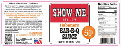 Show-Me® Habanero Bar-B-Q Sauce
