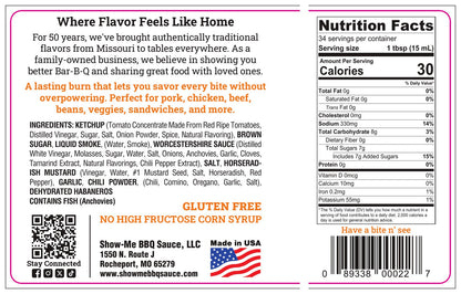Show-Me® Habanero Bar-B-Q Sauce