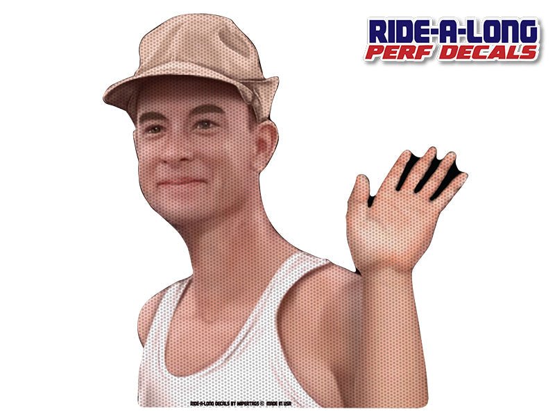 Shrimp Boat Captain *RIDE A LONG* Perforated Decal - Angler's Pro Tackle & Outdoors