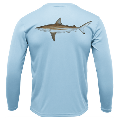 Siesta Key, FL Blacktip Long Sleeve UPF 50+ Dry - Fit Shirt - Angler's Pro Tackle & Outdoors