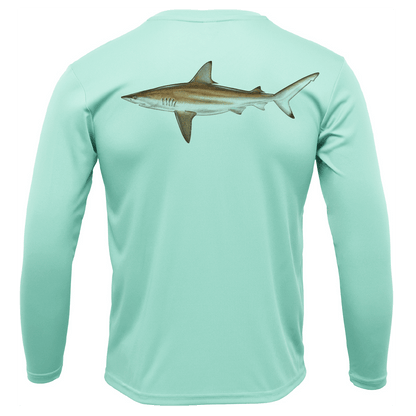 Siesta Key, FL Blacktip Long Sleeve UPF 50+ Dry - Fit Shirt - Angler's Pro Tackle & Outdoors