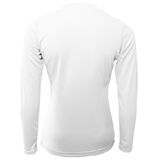 Siesta Key, FL Circle Logo Girl's Long Sleeve UPF 50+ Dry - Fit Shirt - Angler's Pro Tackle & Outdoors