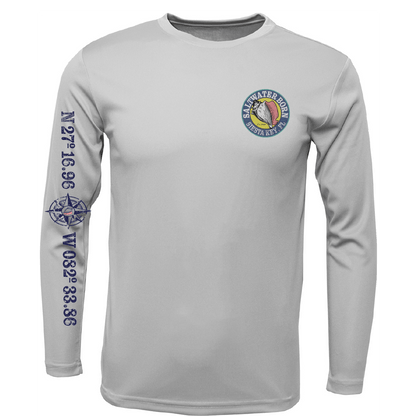 Siesta Key, FL Kraken Boy's Long Sleeve UPF 50+ Dry - Fit Shirt - Angler's Pro Tackle & Outdoors