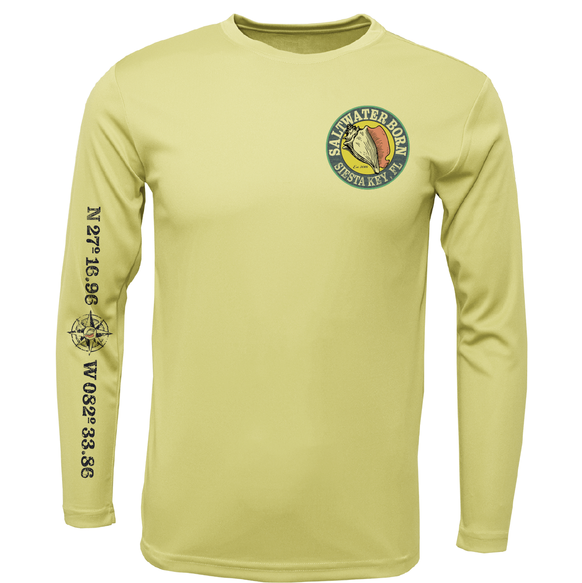 Siesta Key, FL Kraken Long Sleeve UPF 50+ Dry - Fit Shirt - Angler's Pro Tackle & Outdoors