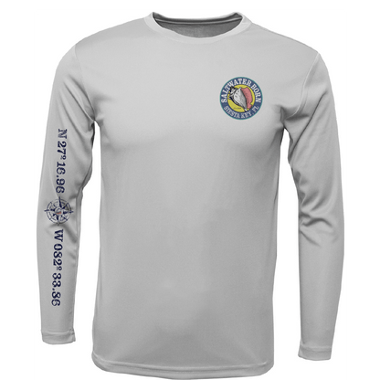 Siesta Key, FL Marlin Long Sleeve UPF 50+ Dry - Fit Shirt - Angler's Pro Tackle & Outdoors