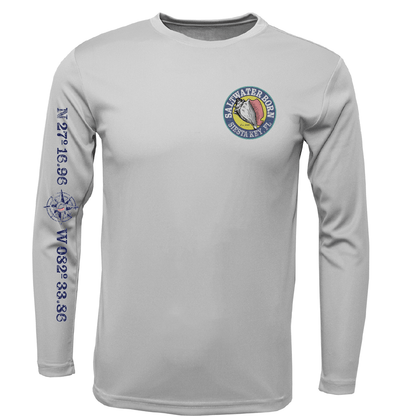 Siesta Key, FL Redfish Long Sleeve UPF 50+ Dry - Fit Shirt - Angler's Pro Tackle & Outdoors