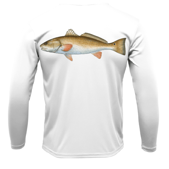 Siesta Key, FL Redfish Long Sleeve UPF 50+ Dry - Fit Shirt - Angler's Pro Tackle & Outdoors