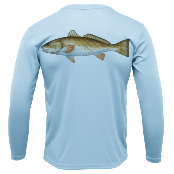 Siesta Key, FL Redfish Long Sleeve UPF 50+ Dry - Fit Shirt - Angler's Pro Tackle & Outdoors