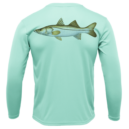 Siesta Key, FL Snook Long Sleeve UPF 50+ Dry - Fit Shirt - Angler's Pro Tackle & Outdoors