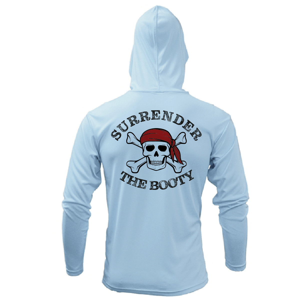 Siesta Key, FL "Surrender The Booty" Long Sleeve UPF 50+ Dry - Fit Hoodie - Angler's Pro Tackle & Outdoors