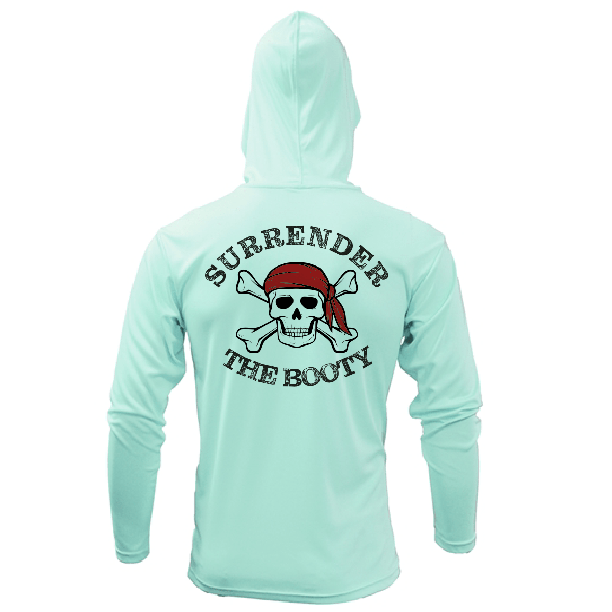 Siesta Key, FL "Surrender The Booty" Long Sleeve UPF 50+ Dry - Fit Hoodie - Angler's Pro Tackle & Outdoors